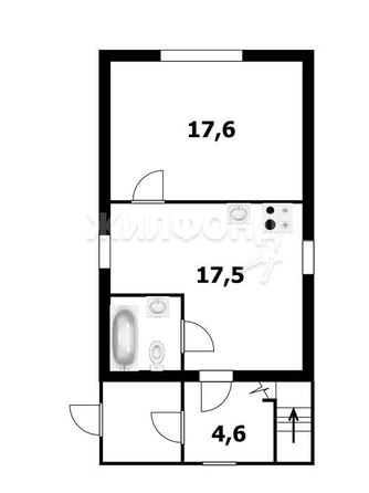 
   Продам дом, 75.8 м², Новосибирск

. Фото 18.