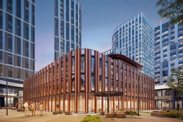 
  Продается 1-комнатный апартамент, 42.91 м², БЦ АЭРОН, Бизнес-центр класса А
. Фото 7.