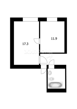 
   Продам 2-комнатную, 29.2 м², Макаренко ул, 33

. Фото 14.