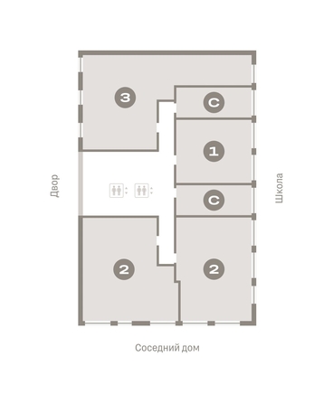 
  Продается 3-комн. квартира, 107.97 м², ЖК Европейский берег, дом 45
. Фото 1.