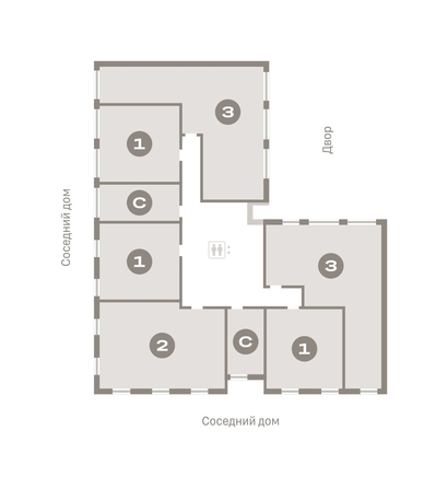 
   Продам 3-комнатную, 84.25 м², Европейский берег, дом 45

. Фото 1.