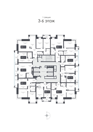 
   Продам 3-комнатную, 75.8 м², CITY TOWERS (Сити Тауэрс)

. Фото 37.