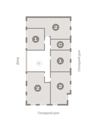 
   Продам 2-комнатную, 66.42 м², Пшеница, 6.1

. Фото 1.