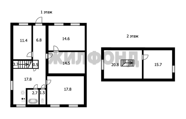 
   Продам дом, 127.8 м², Новосибирск

. Фото 23.