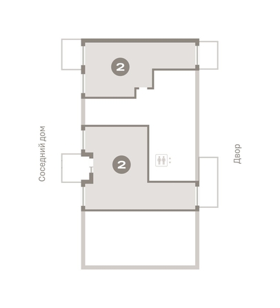 
   Продам 2-комнатную, 72.95 м², Пшеница, 6.1

. Фото 1.