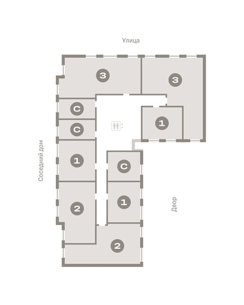 
   Продам 2-комнатную, 55.16 м², Пшеница, 6.1

. Фото 1.