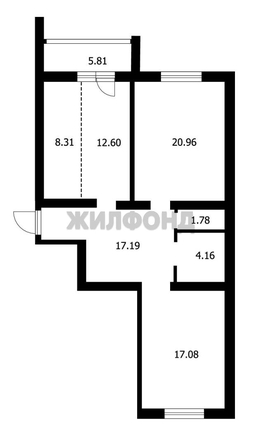 
  Продается 3-комн. квартира, 82.5 м², 2-й (4 мкр.) кв-л, д. 230
. Фото 20.