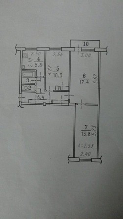 
   Продам 3-комнатную, 57.9 м², Архитекторов б-р, 1/6

. Фото 1.