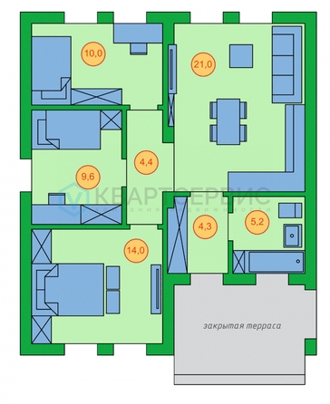 
   Продам дом, 68 м², Дружино

. Фото 1.