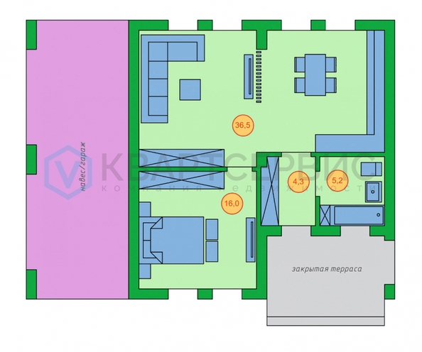 
   Продам дом, 62 м², Дружино

. Фото 1.