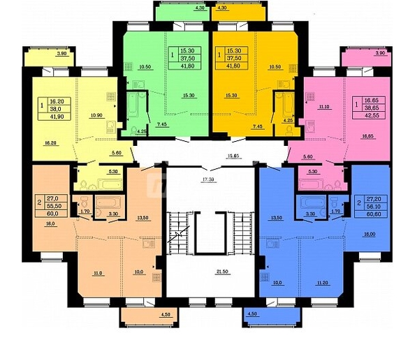 
  Продается 1-комн. квартира, 41.9 м², Малиновского ул, д. 16к1
. Фото 4.