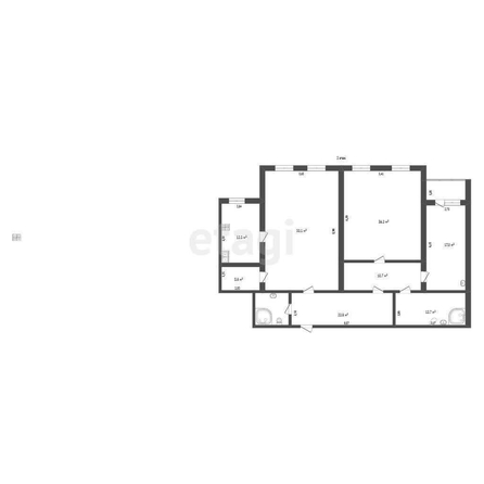 
  Продается 4-комн. квартира, 183 м², Кольцевая 2-я ул, д. 3к1
. Фото 4.