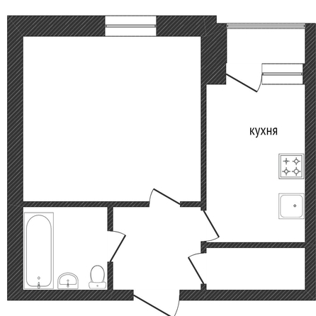 
  Продается 1-комн. квартира, 34 м², 12 Декабря ул, д. 108
. Фото 5.