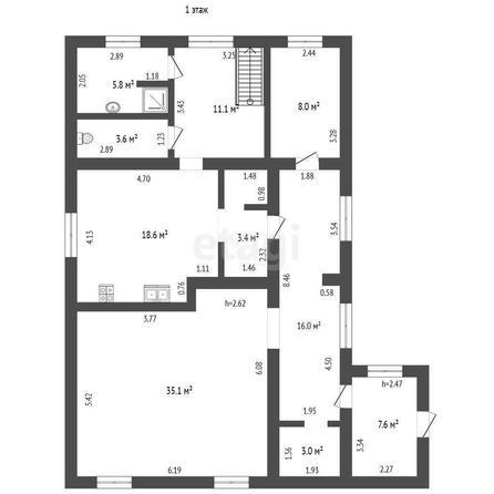 
  Продается дом, 242 м², Омск
. Фото 5.