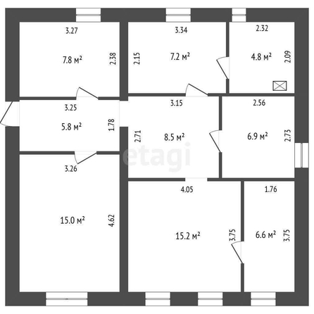 
  Продается дом, 78 м², село Красноярка
. Фото 5.