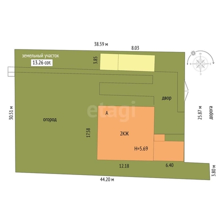 
  Продается дом, 245.4 м², Исилькуль
. Фото 3.