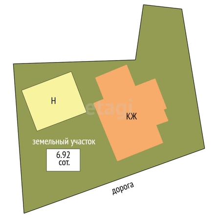 
  Продается дом, 104.3 м², Омск
. Фото 5.