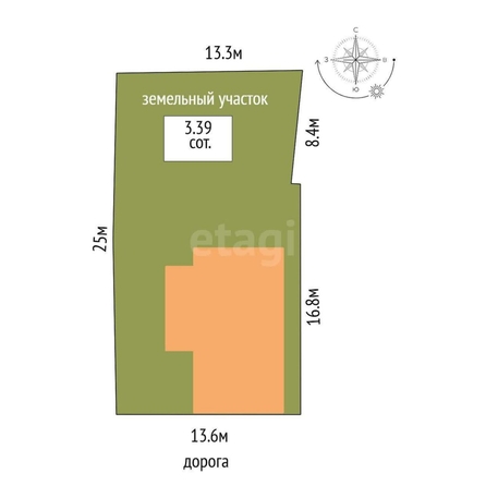 
  Продается дом, 81 м², Омск
. Фото 4.