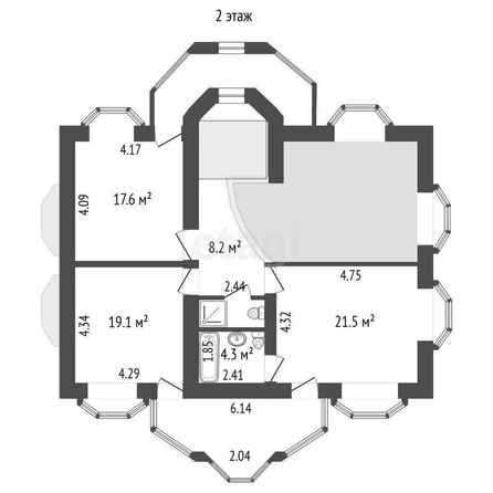 
  Продается дом, 302.3 м², Омск
. Фото 3.