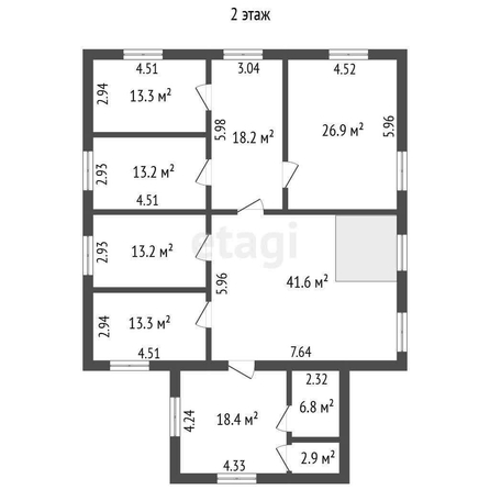 
  Продается дом, 330.2 м², деревня Ракитинка (Пушкинского с/п)
. Фото 4.