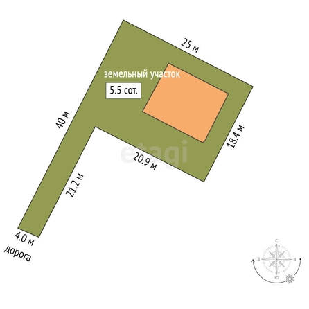 
  Продается дом, 98.8 м², село Дружино
. Фото 4.