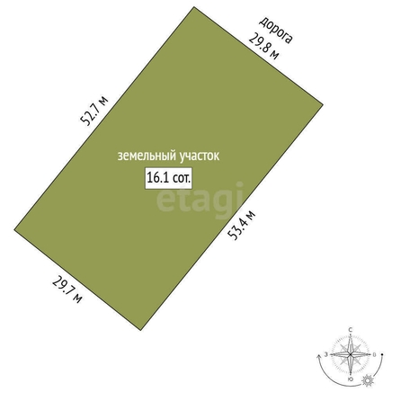 
  Продается земельный участок, 16.08 соток, село Красноярка
. Фото 5.