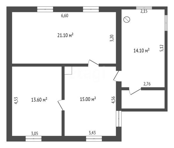 
  Продается дом, 63.8 м², село Великорусское
. Фото 5.