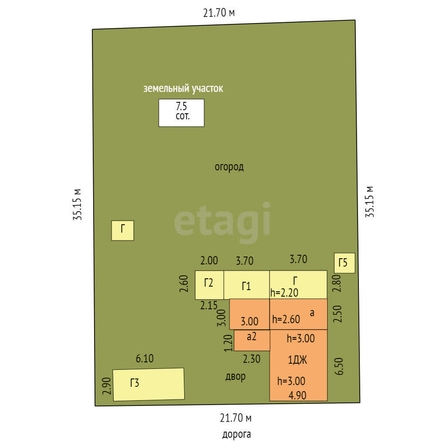 
  Продается дом, 25 м², Омск
. Фото 5.