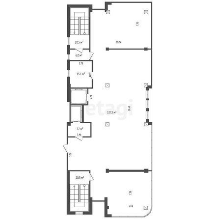 
  Сдается офис, 350 м², Орджоникидзе ул, д. 22
. Фото 5.