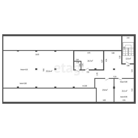 
  Сдается универсальное помещение, 288.3 м², Партизанская ул, д. 5А/8
. Фото 5.