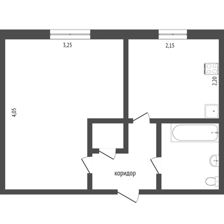 
  Продается 1-комн. квартира, 32 м², Романенко ул, д. 14Б
. Фото 5.