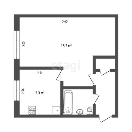 
  Продается 1-комн. квартира, 31 м², Амурская 21-я ул, д. 28Г
. Фото 5.