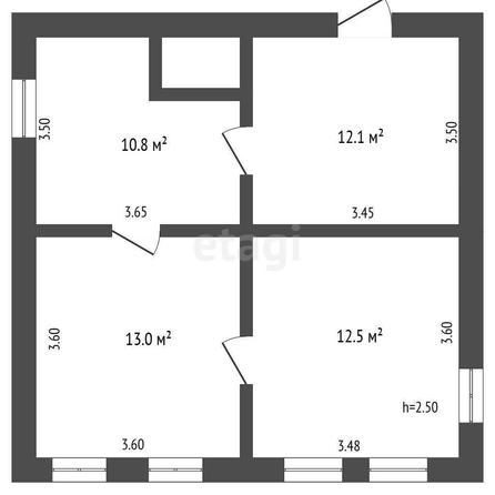 
  Продается дом, 48.4 м², село Баженово
. Фото 5.
