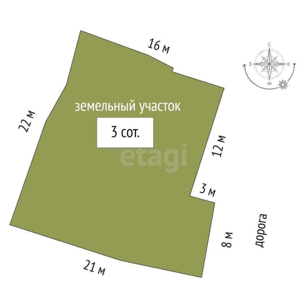 
  Продается дом, 45 м², Омск
. Фото 5.