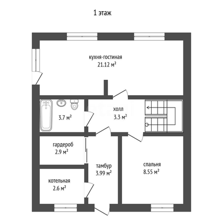 
  Продается дом, 119 м², Омск
. Фото 5.