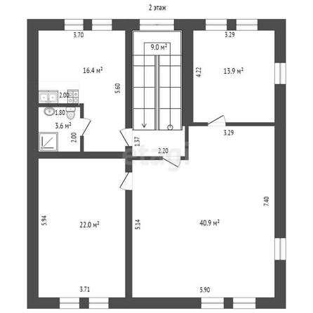 
  Продается дом, 521.8 м², Омск
. Фото 2.