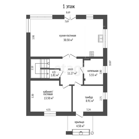 
  Продается дом, 145 м², деревня Пушкино
. Фото 4.