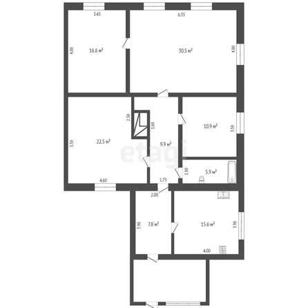 
  Продается дом, 119.7 м², деревня Новоселецк
. Фото 5.