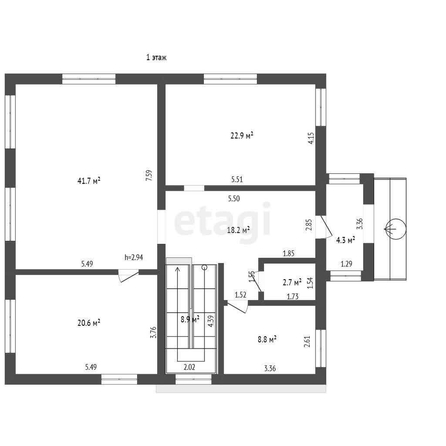 
  Продается дом, 258.4 м², деревня Ростовка
. Фото 4.