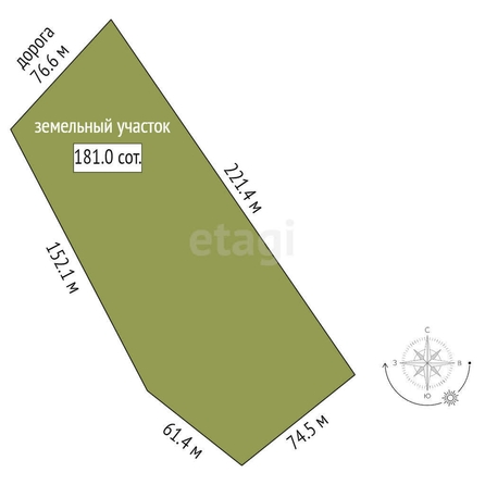 
  Продается земельный участок, 750 соток, село Усть-Заостровка
. Фото 5.
