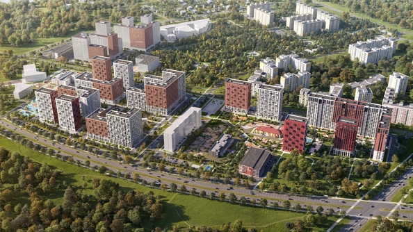 
  Продается 1-комн. квартира, 37.3 м², ЖК Снегири
. Фото 27.