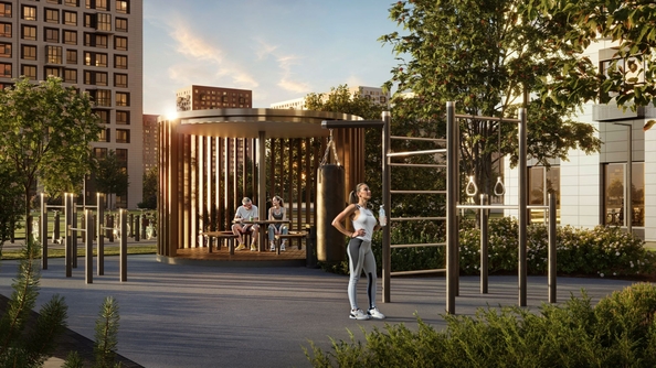 
  Продается 1-комн. квартира, 39.1 м², ЖК Снегири
. Фото 19.