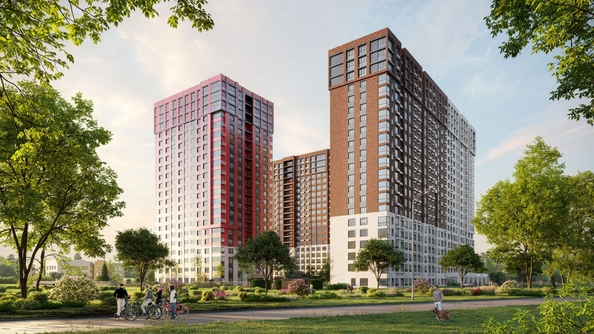 
  Продается 1-комн. квартира, 39.9 м², ЖК Снегири
. Фото 1.