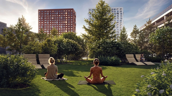 
  Продается 1-комн. квартира, 36.6 м², ЖК Снегири
. Фото 18.
