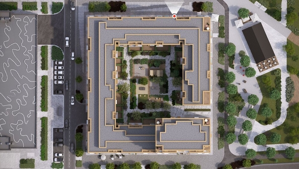 
  Продается 2-комн. квартира, 55.38 м², ЖК Кварталы Драверта, дом 6
. Фото 2.
