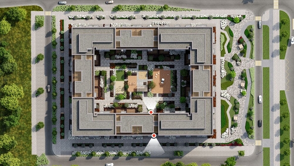 
  Продается 3-комн. квартира 80.81 м², в ЖК Кварталы Драверта, дом 3. Фото 2.