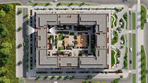 
  Продается 2-комн. квартира 104.61 м², в ЖК Кварталы Драверта, дом 3. Фото 2.