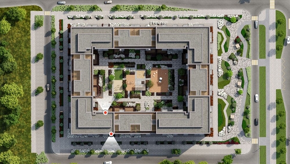 
  Продается 3-комн. квартира 95.53 м², в ЖК Кварталы Драверта, дом 3. Фото 2.