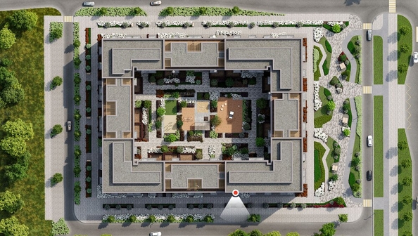 
  Продается 2-комн. квартира 60.14 м², в ЖК Кварталы Драверта, дом 3. Фото 2.