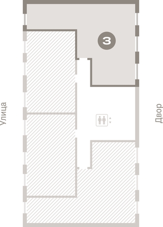 
  Продается 3-комн. квартира 129.72 м², в ЖК Кварталы Драверта, дом 3. Фото 3.